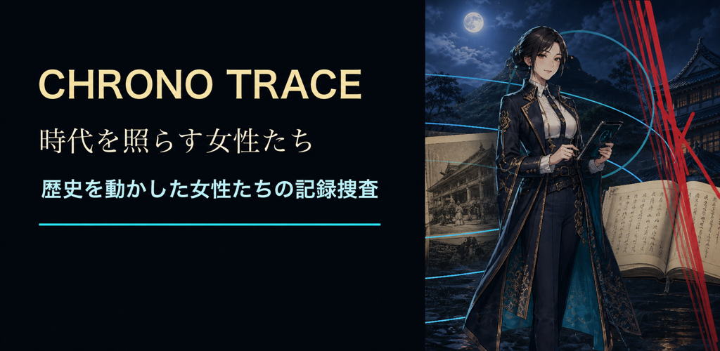 時代を照らす女性たち キービジュアル